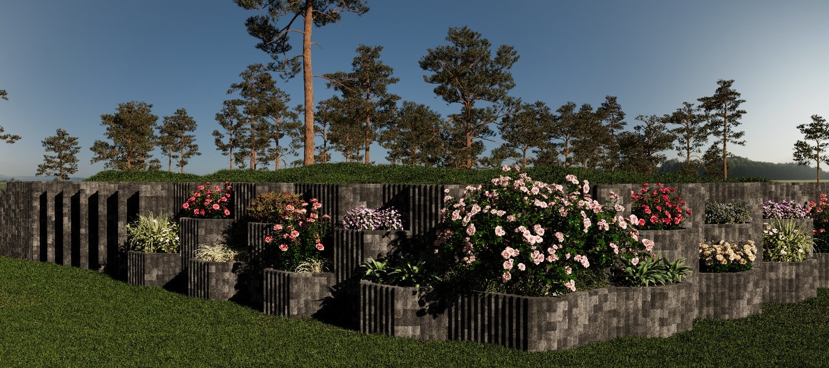 Ⓓ LinX Landscaping System — PLAEX Building Systems Inc.